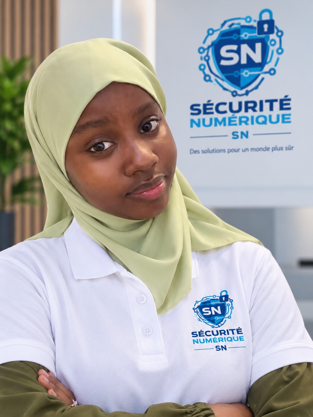 Portrait d’un membre de Sécurité Numérique SN